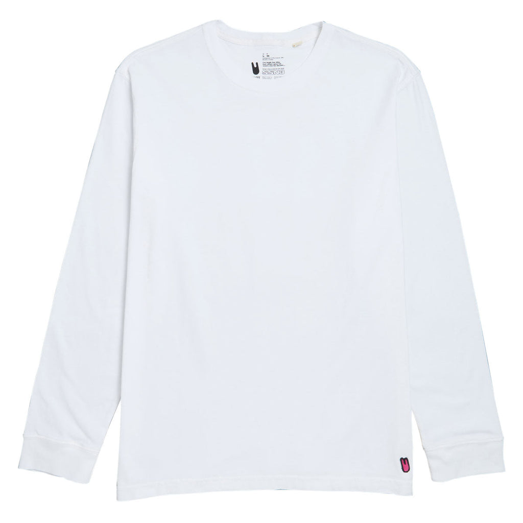 Unless Essentials Long Sleeve T-Shirt - White