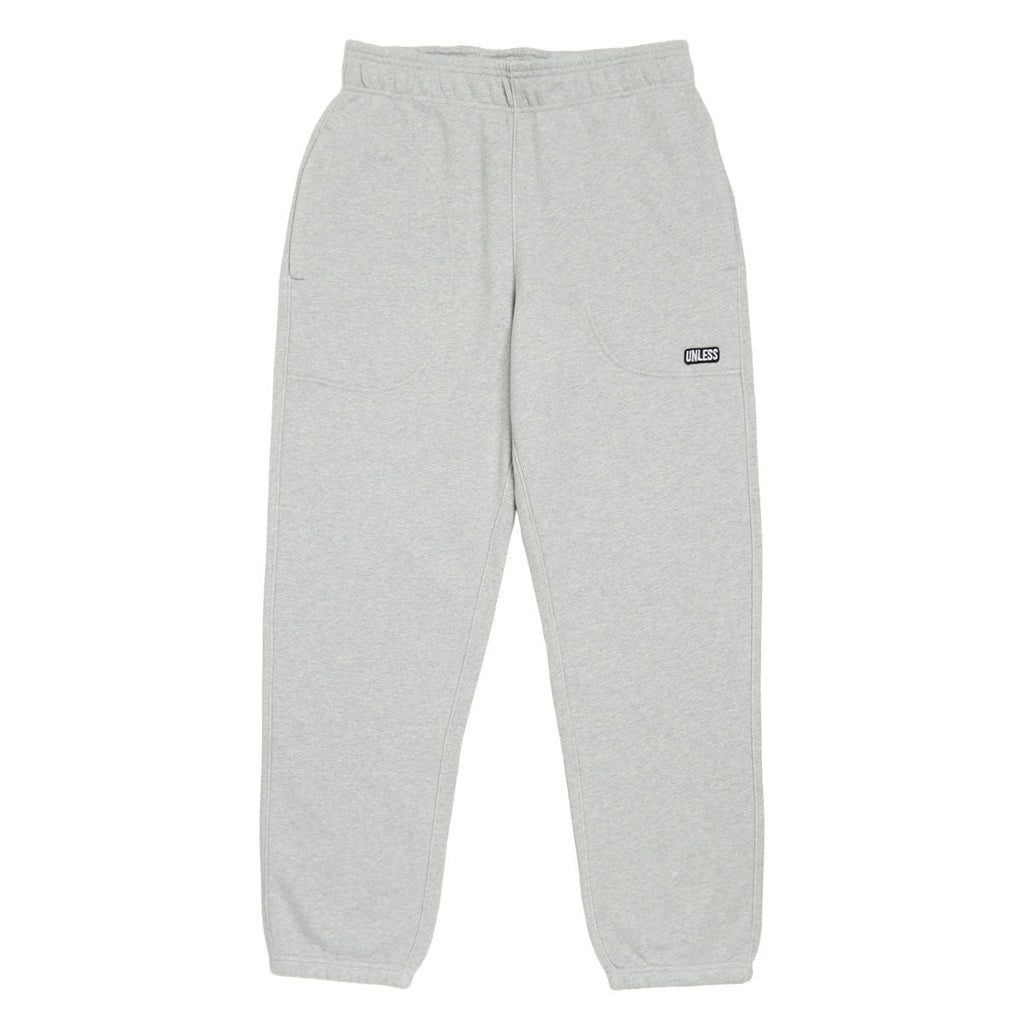 Unless Lux Jogger Sweatpants - Grey Heather