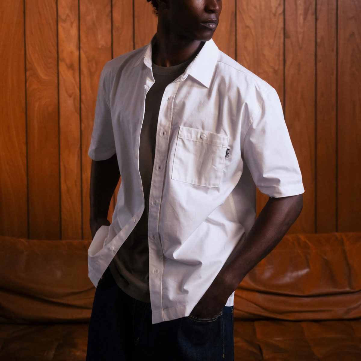 Unless Boxy Shirt - Stalactite