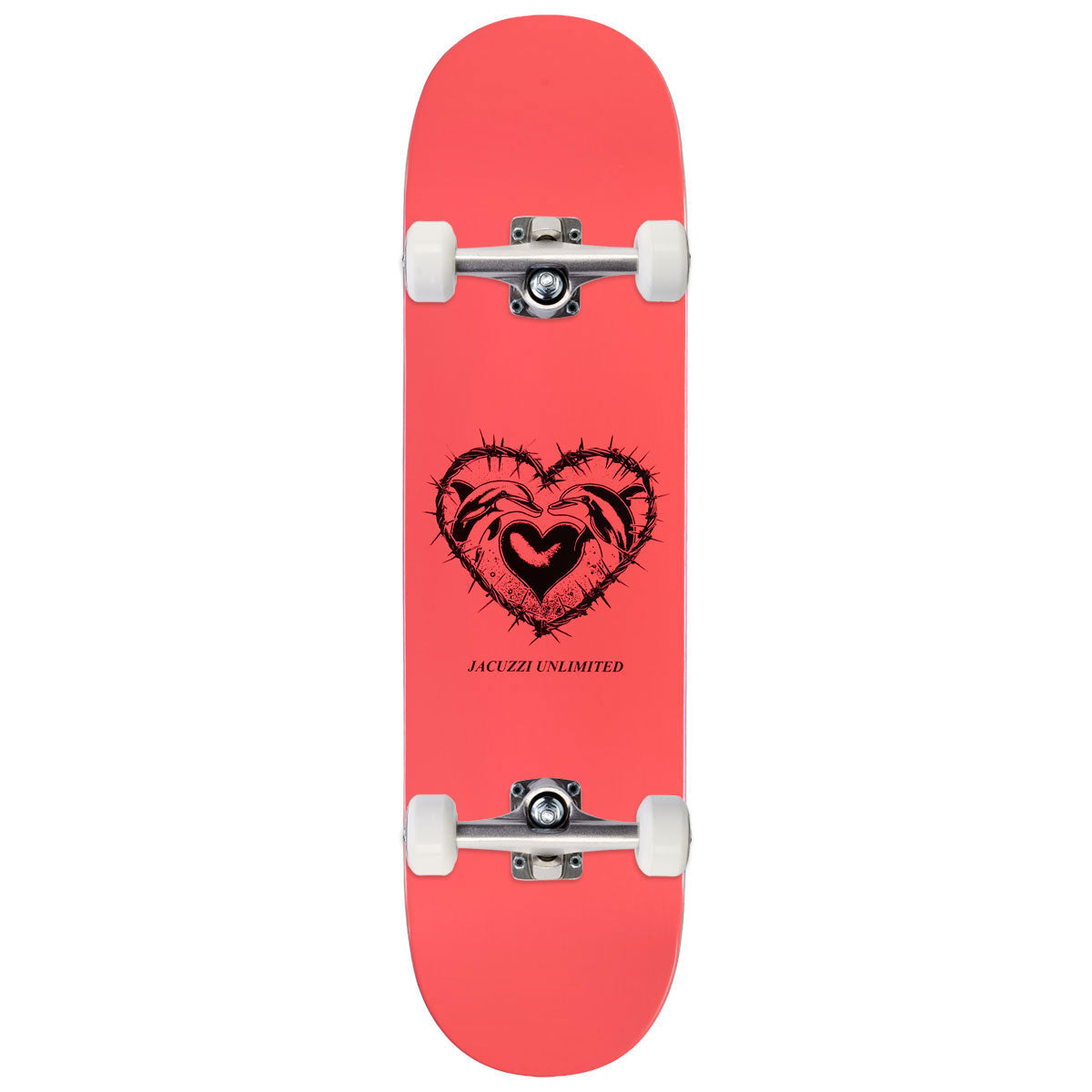 Jacuzzi Unlimited Dolphin logo EX7 Skateboard Complete - 8.50"