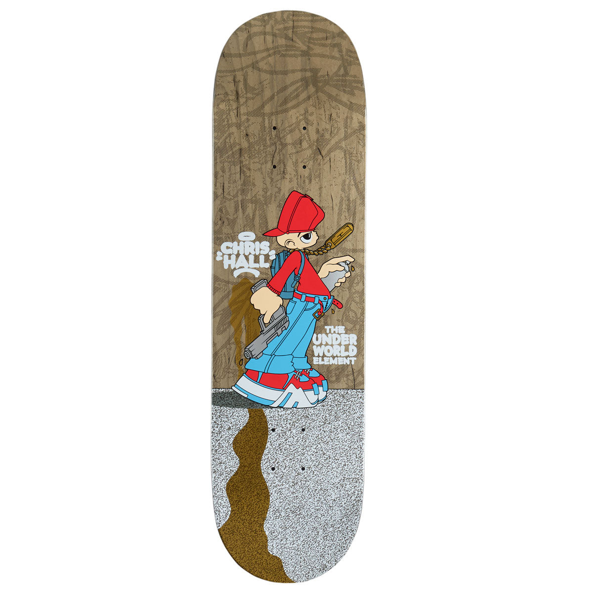 Underworld Element Hall B-Boy EX7 Skateboard Deck - 8.50"