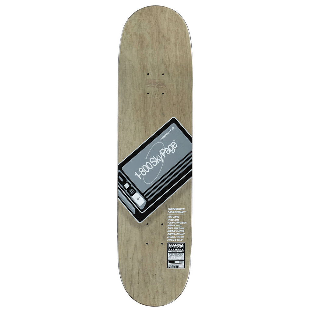 Underworld Element SkyPager EX7 Skateboard Complete - 8.25"