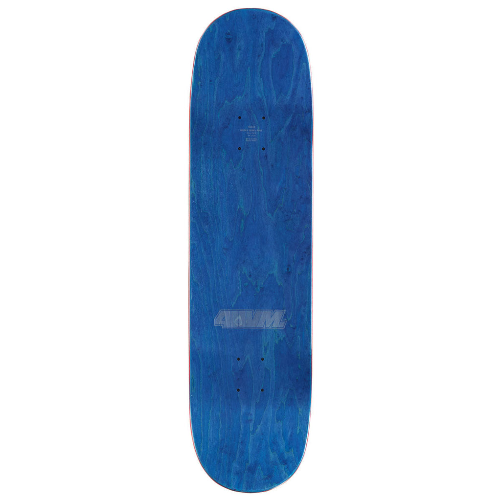 411VM Athletic Skateboard Deck - White - 8.50"