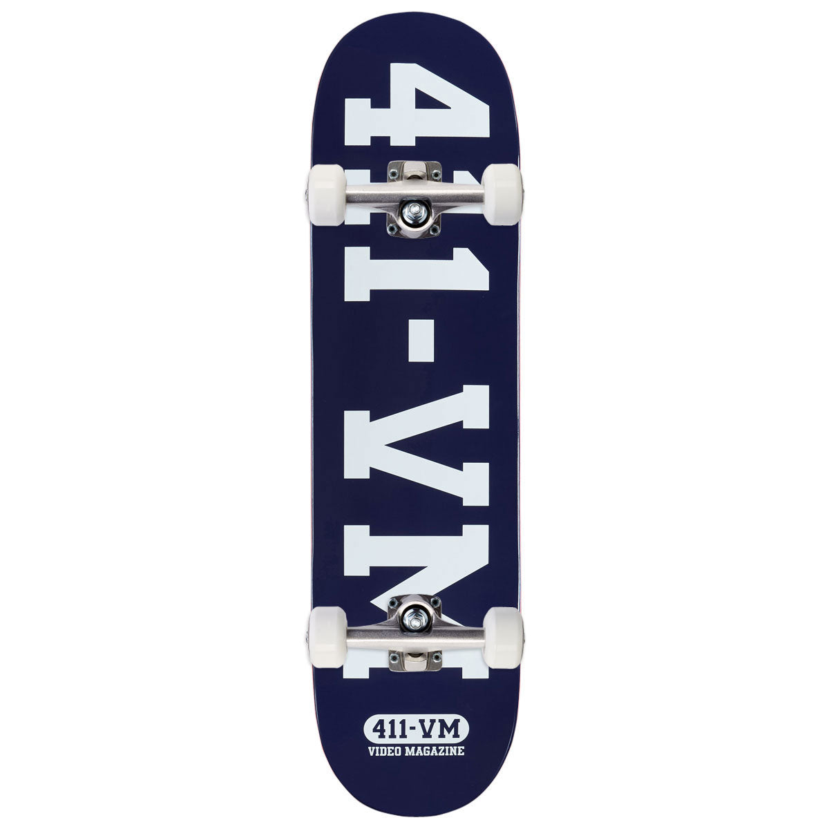 411VM Athletic Skateboard Complete - Navy - 8.25"