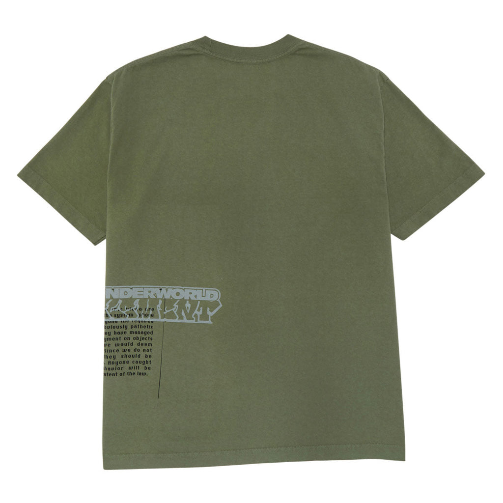 Underworld Element Skypager T-Shirt - Light Olive