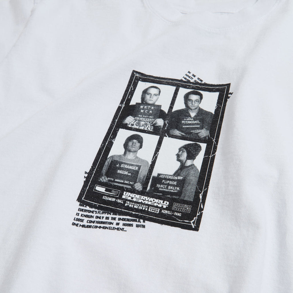 Underworld Element Mugshots T-Shirt - White