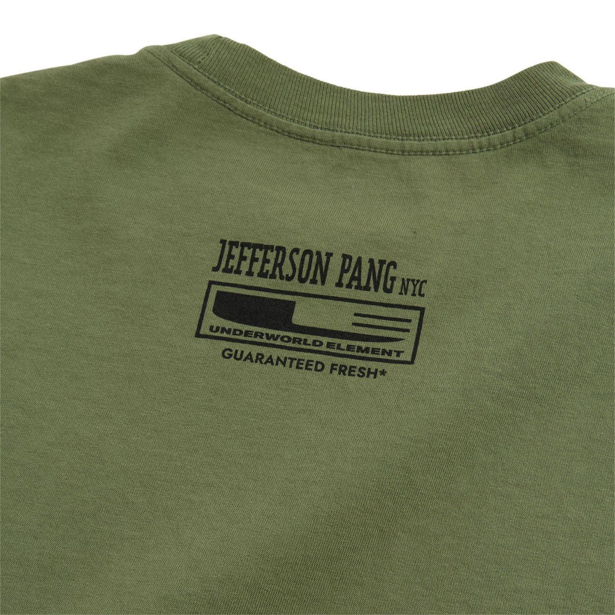 Underworld Element Pang Guaranteed Fresh T-Shirt - Light Olive