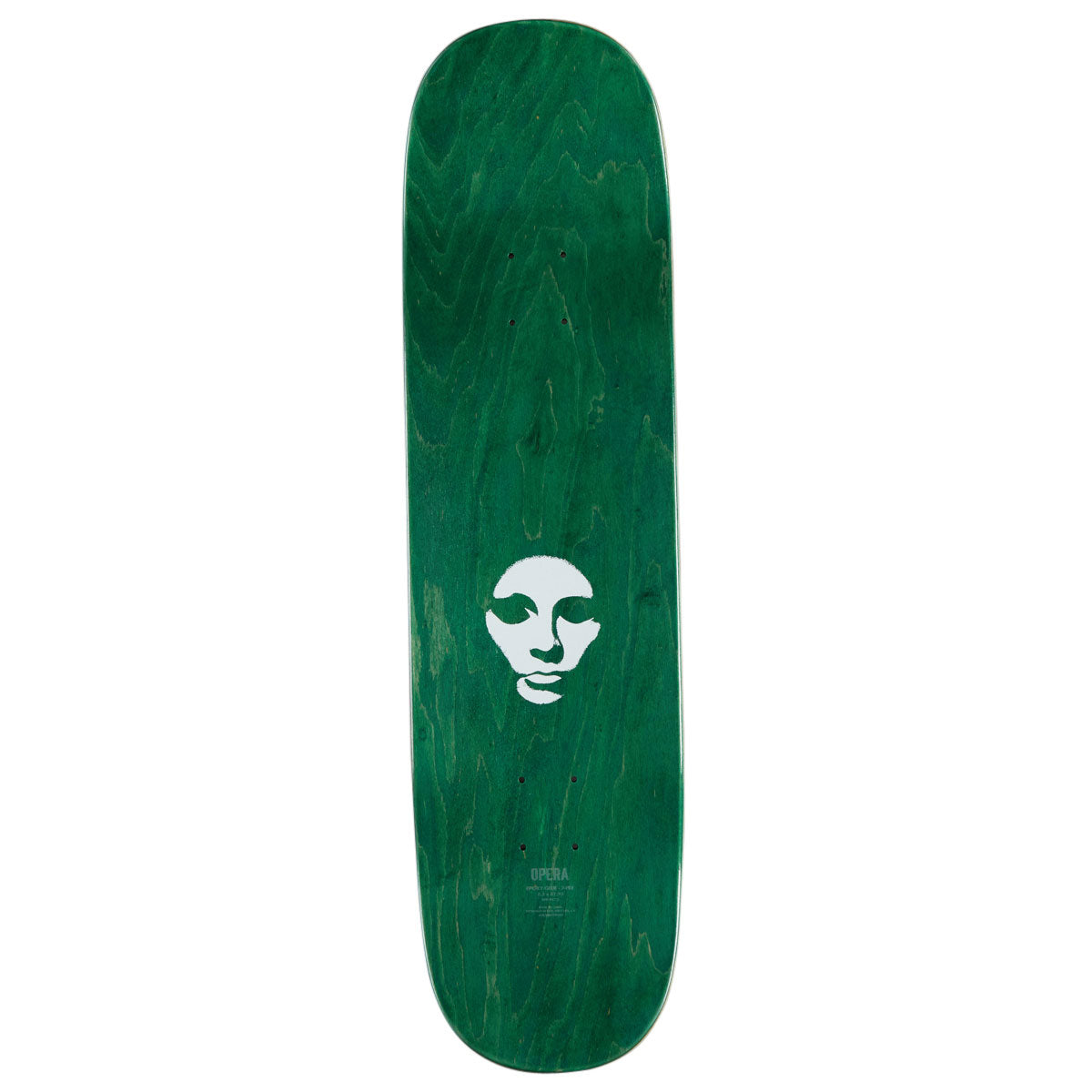 Opera Woolley Nightmare EX7 Skateboard Deck - Yellow - 8.50"