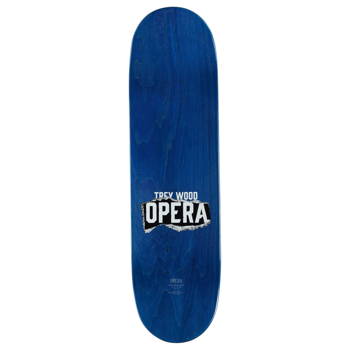 Opera Wood Spider EX7 Skateboard Deck - Black/Green - 8.75"