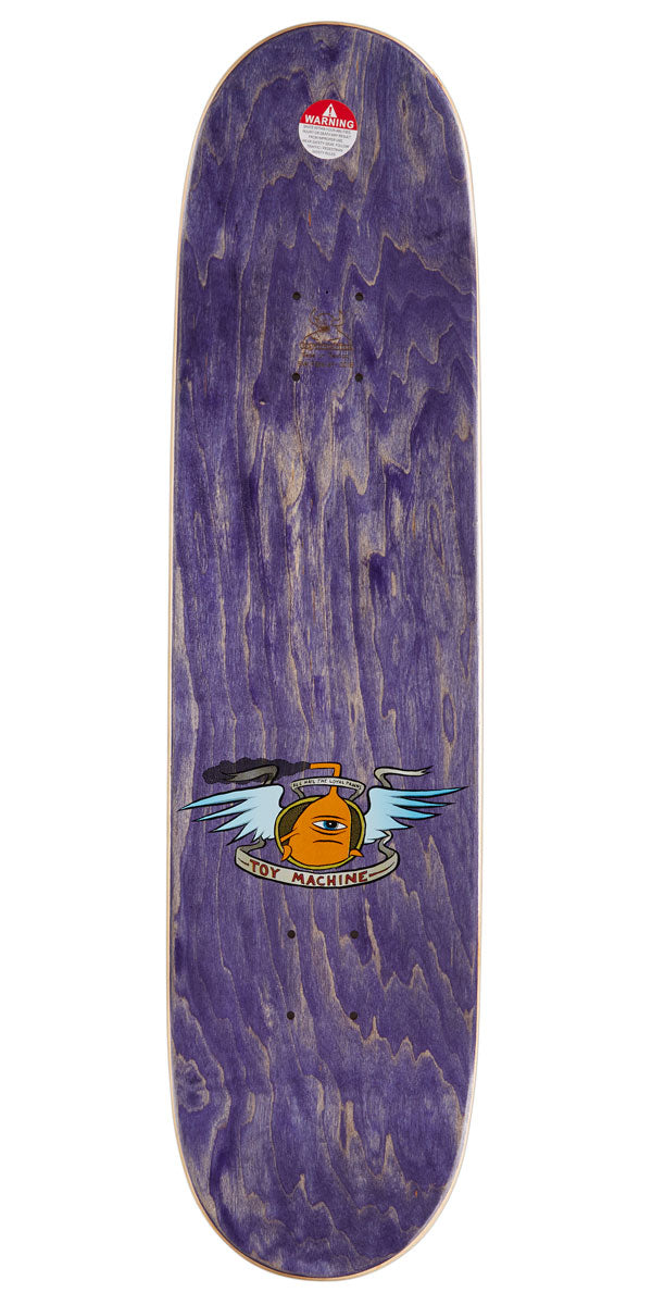 Toy Machine Monster Skateboard Complete - Assorted Stains - 8.00"