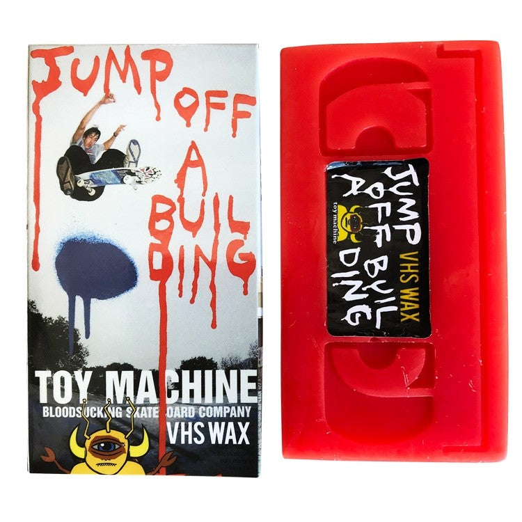 Toy Machine Jump Off A Building V.H.S. Skate Wax
