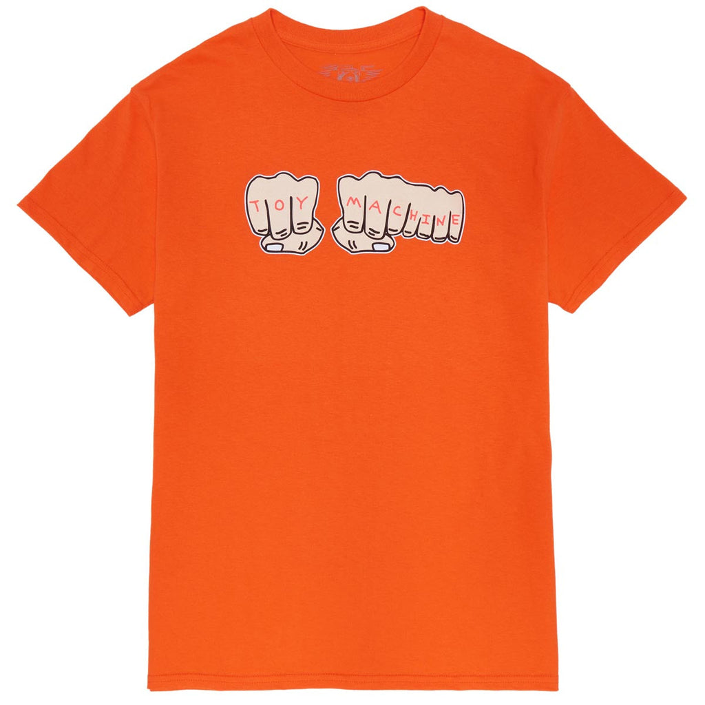 Toy Machine Fists T-Shirt - Orange