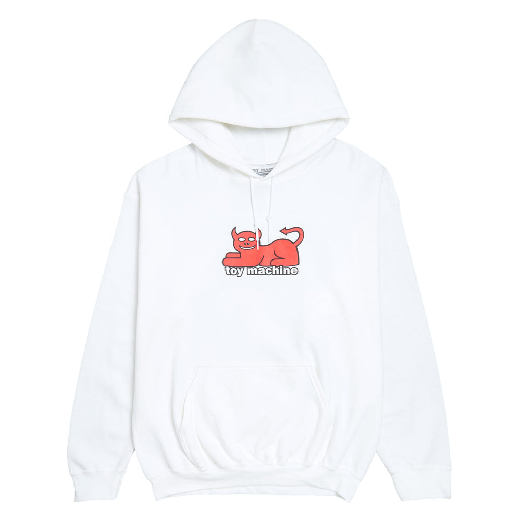 Toy Machine Devil Cat Hoodie - White
