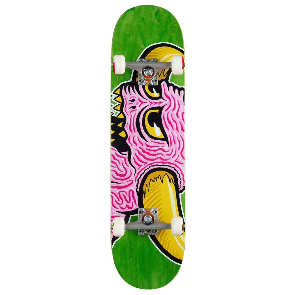 Toy Machine Brain Monster Pre-Built Skateboard Complete - Assorted Stains - 8.25"