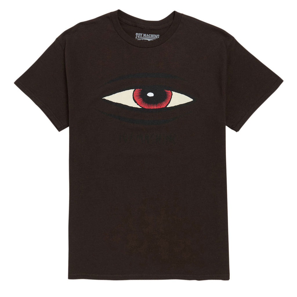 Toy Machine Sect Eye T-Shirt - Brown