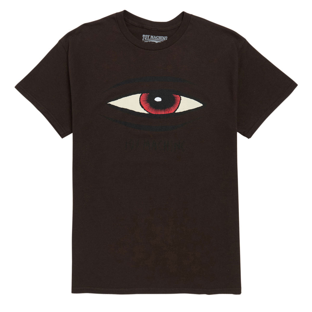 Toy Machine Sect Eye T-Shirt - Brown