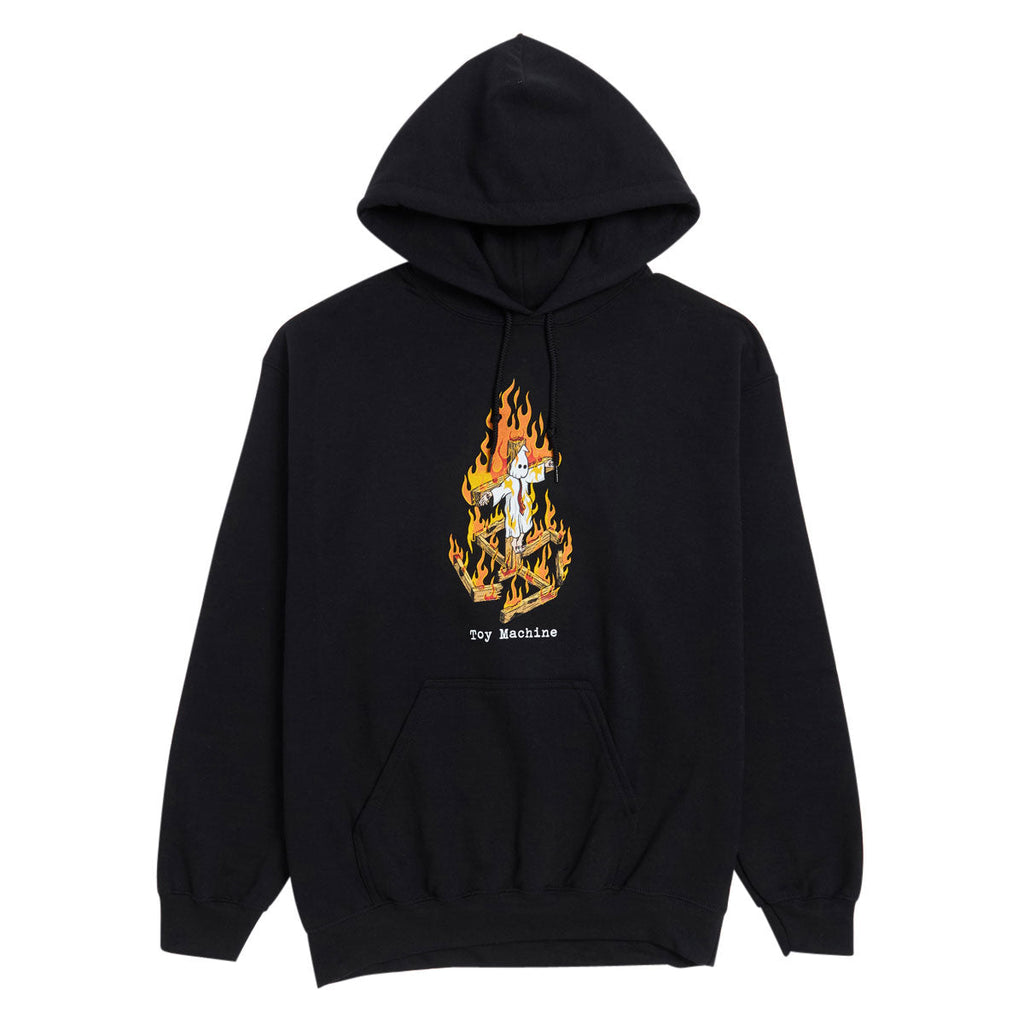 Toy Machine Charred Cross Hoodie - Black