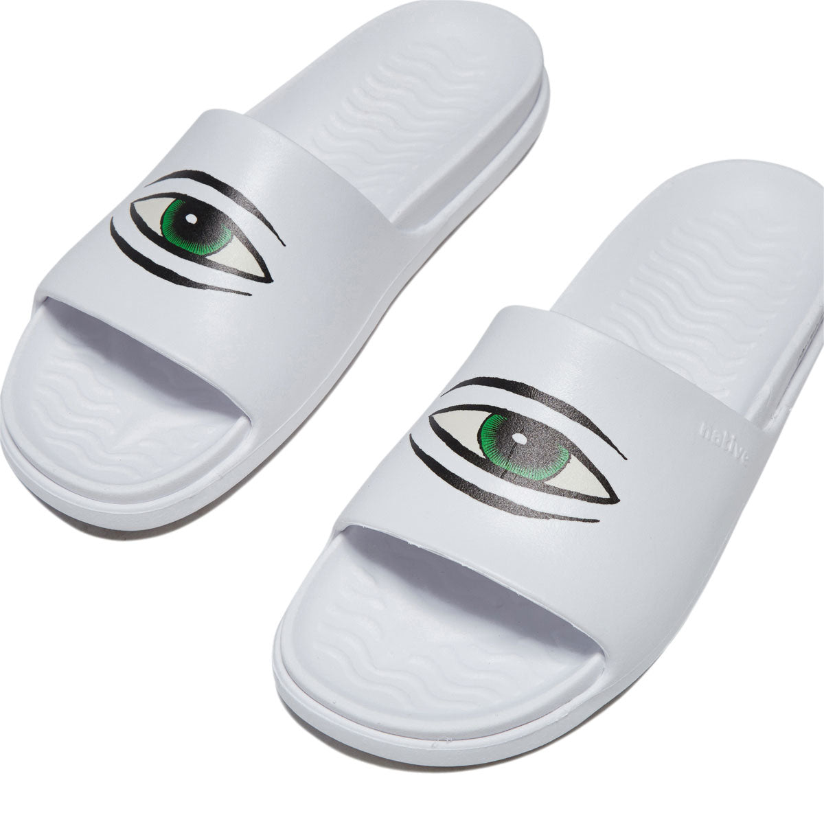 Toy Machine x Native Sect Slides - White