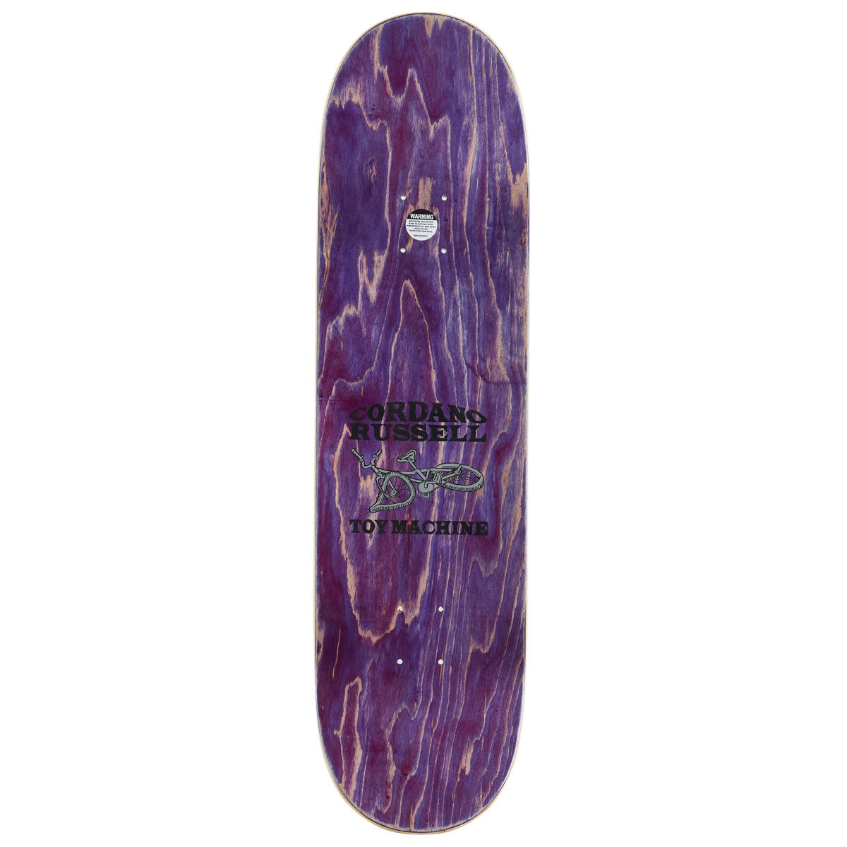 Toy Machine Russell Crash Skateboard Deck - 8.50"