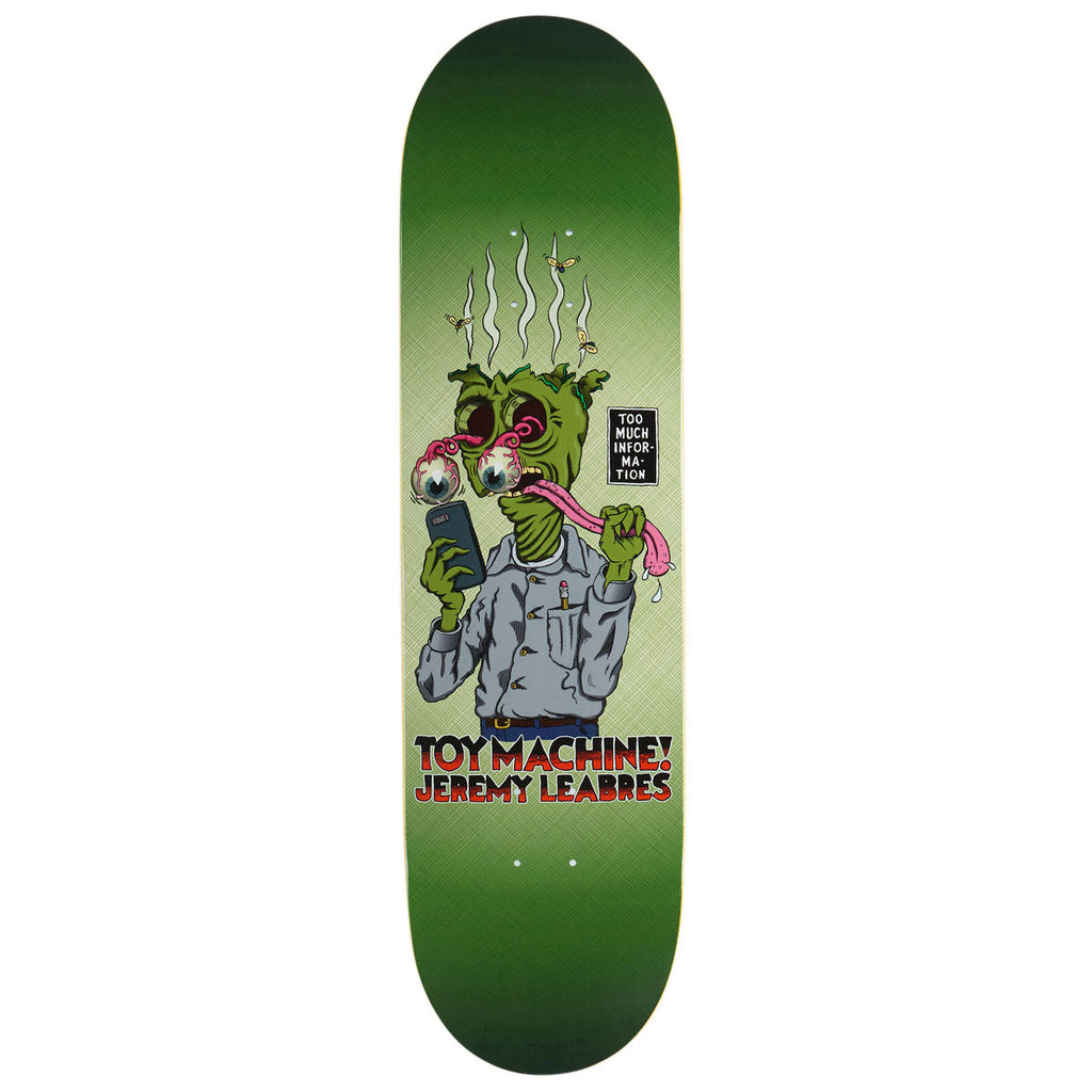 Toy Machine Leabres Too Much Skateboard Deck - 8.38"