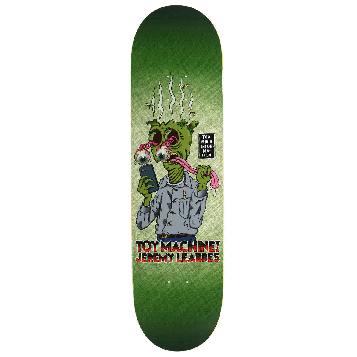 Toy Machine Leabres Too Much Skateboard Deck - 8.38"