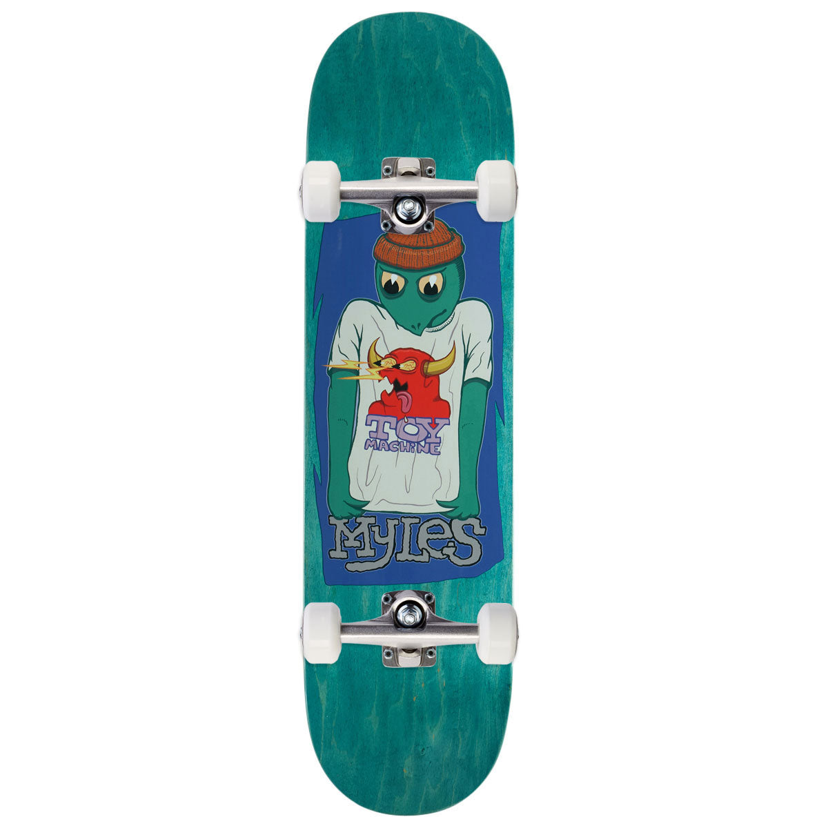 Toy Machine Willard Turtle Shirt Skateboard Complete - 8.25"