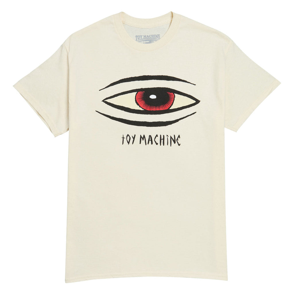 Toy Machine Sect Eye T-Shirt - Bone