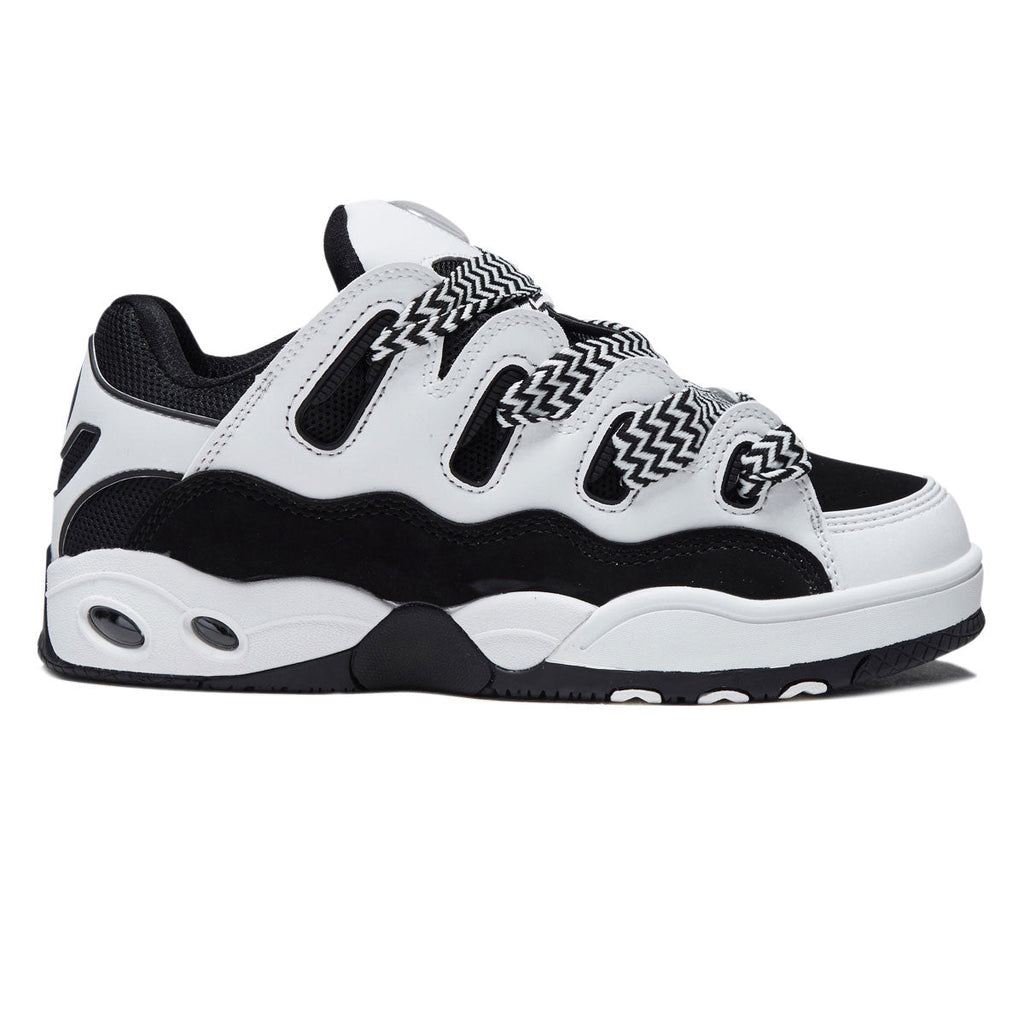 Osiris D3 OG Shoes - Black/White/Zigzag