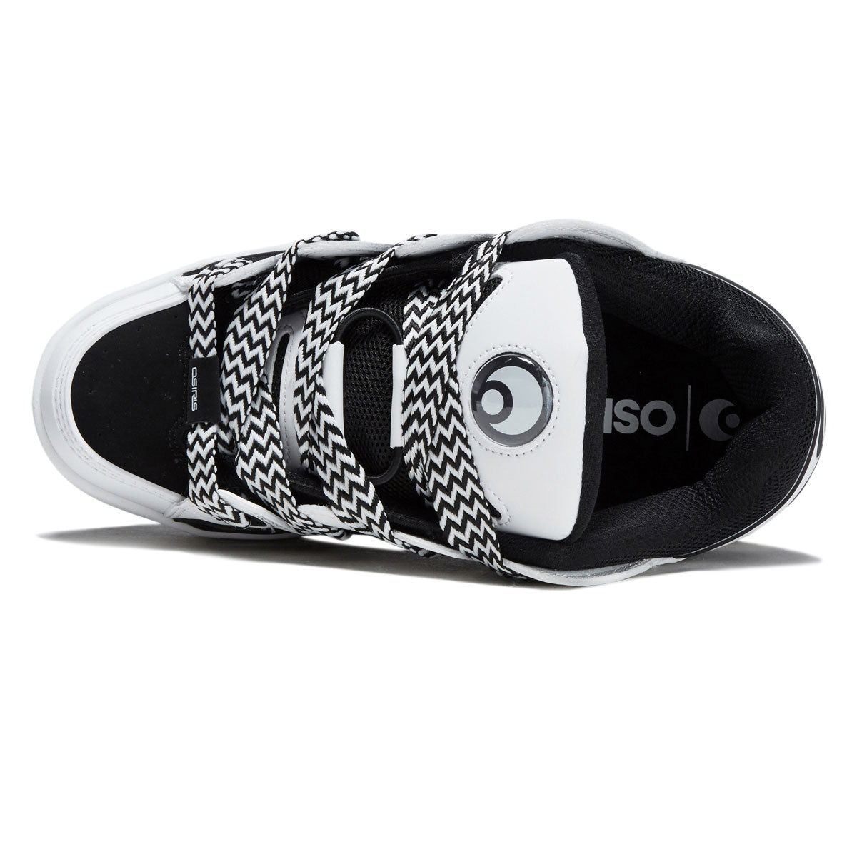 Osiris D3 OG Shoes - Black/White/Zigzag