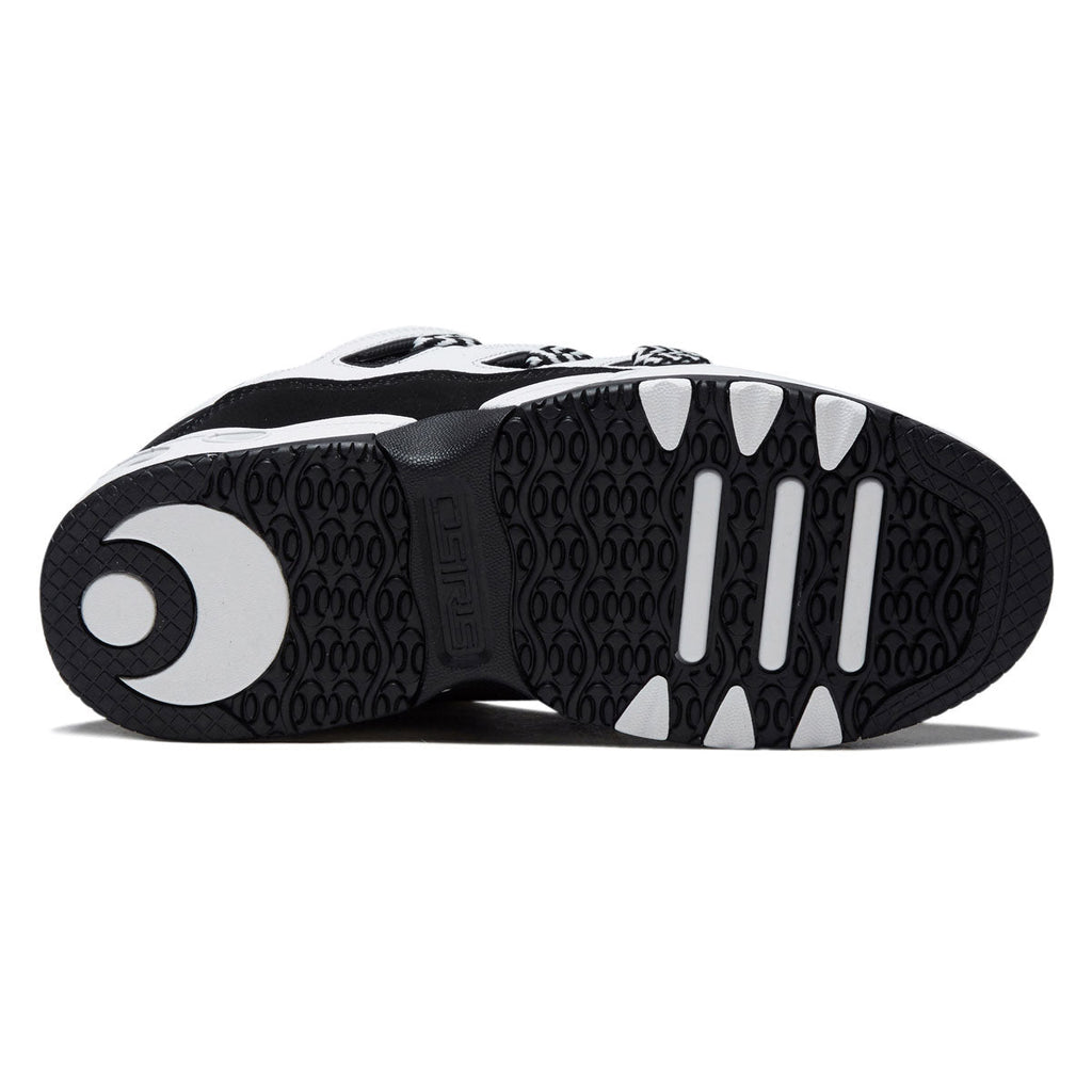 Osiris D3 OG Shoes - Black/White/Zigzag