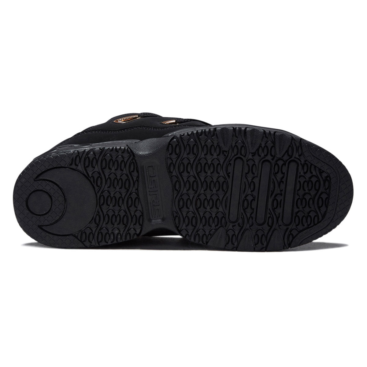 Osiris D3 OG Shoes - Black/Black/Gold