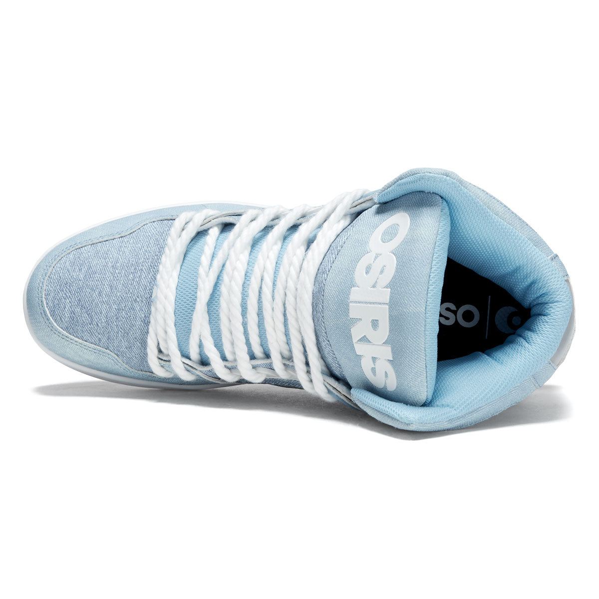 Osiris NYC 83 CLK Shoes - Denim/White/White