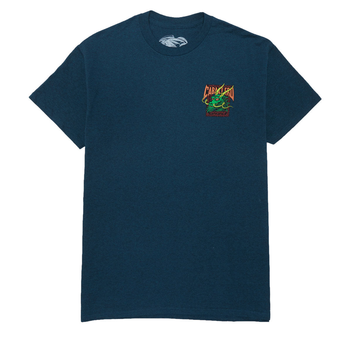 Powell-Peralta Cab Street Dragon T-Shirt - Midnight Teal
