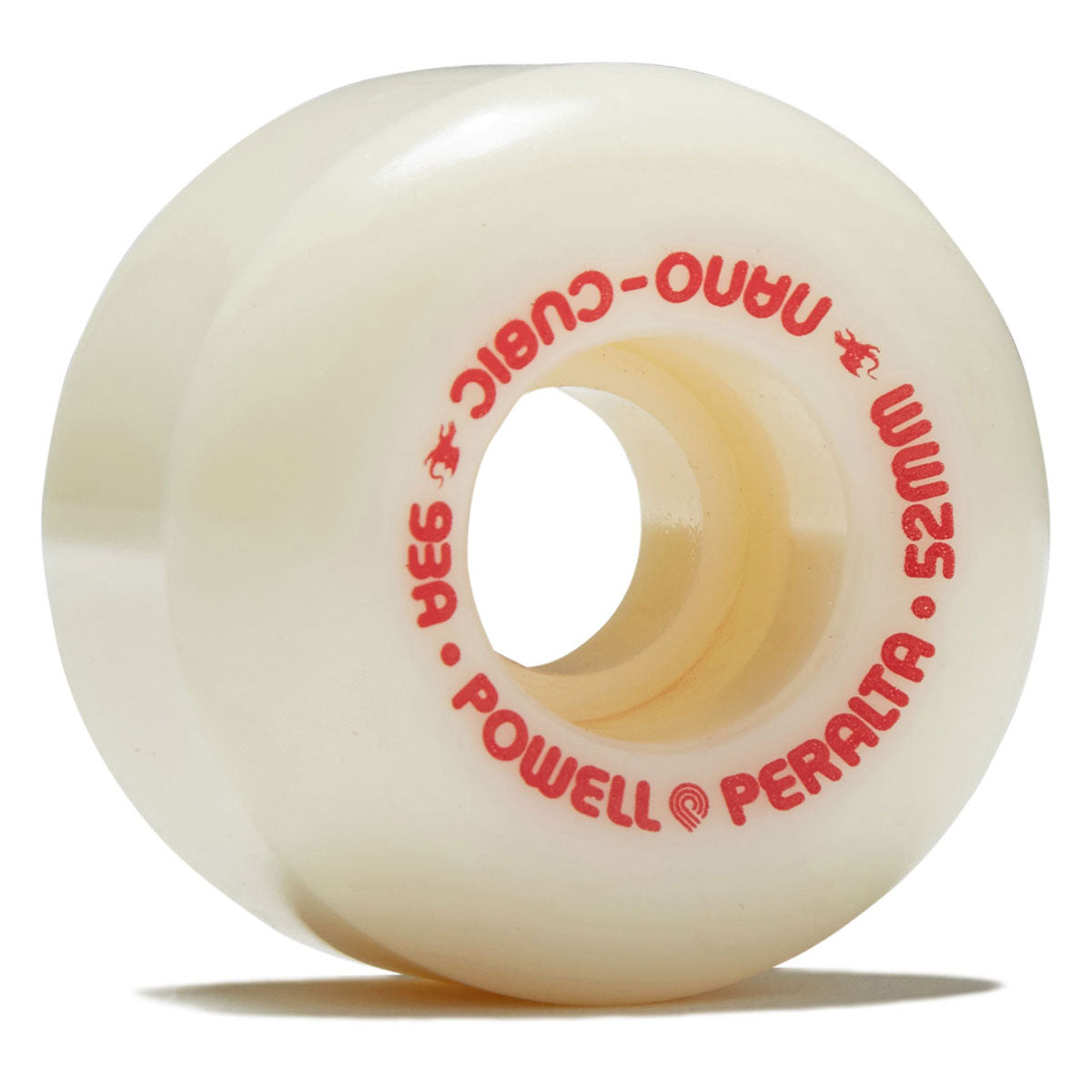 Powell-Peralta Dragon Formula Nano Cubic 93a Skateboard Wheels - Off White - 52mm