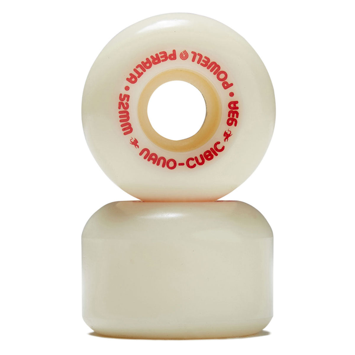 Powell-Peralta Dragon Formula Nano Cubic 93a Skateboard Wheels - Off White - 52mm