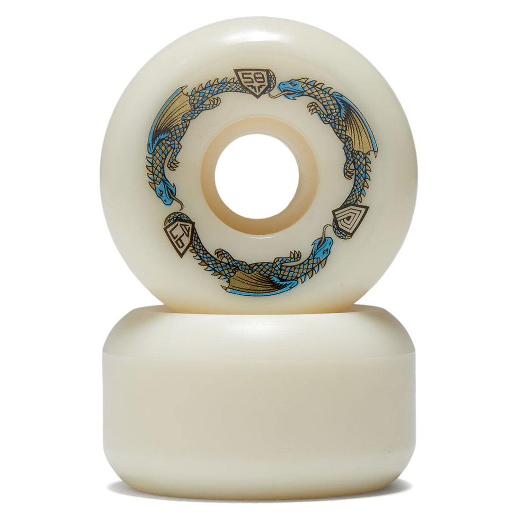 Powell-Peralta Dragon Formula 97a RB2 Skateboard Wheels - Off White - 58mm