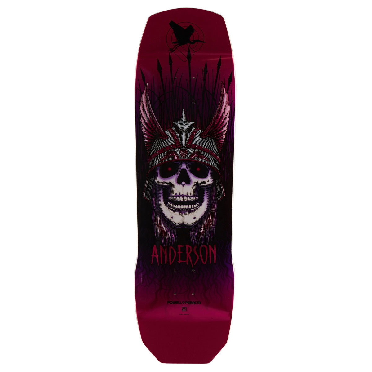 Powell-Peralta Andy Anderson Heron 04 Skateboard Deck - Pink Foil - 9.130"