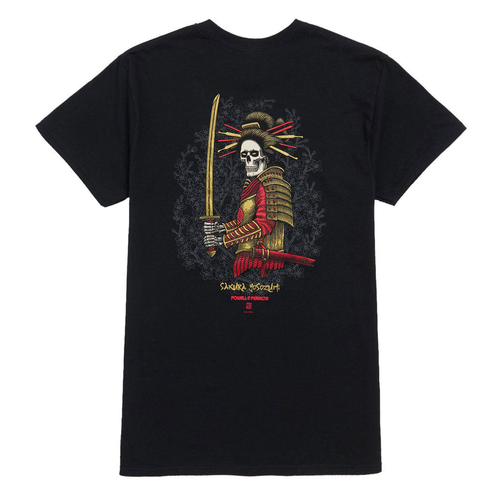 Powell-Peralta Sakura Yosozumi Onna-Bugeisha T-Shirt - Black