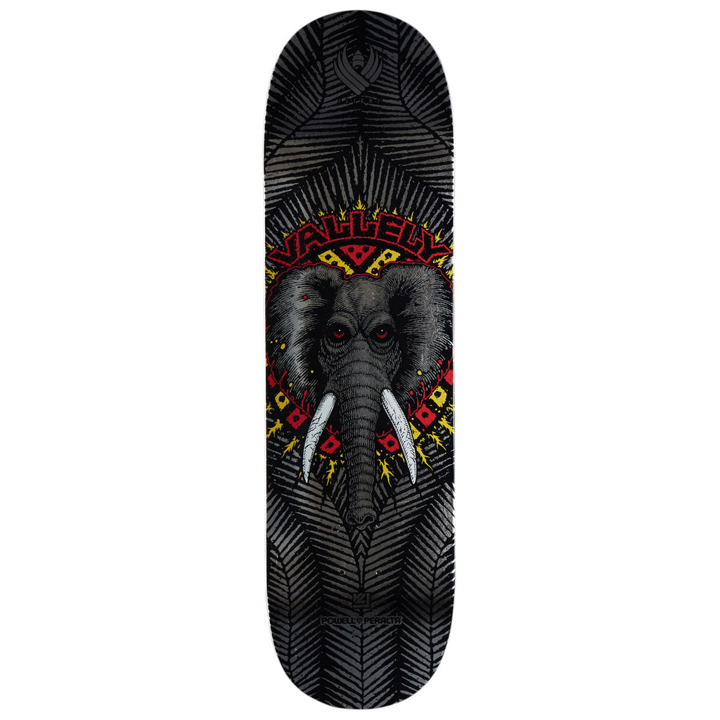 Powell-Peralta Flight Mike Vallely Elephant 02 Skateboard Deck - Silver Foil - 8.63"