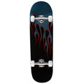 Powell-Peralta Nitro Hot Rod Flames OG 24 Skateboard Complete - Black/Light Blue Foil - 9.375"