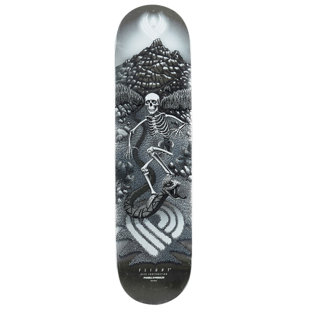 Powell-Peralta Flight JM Duran Sidewinder 05 Skateboard Deck - Silver Foil - 8.88"