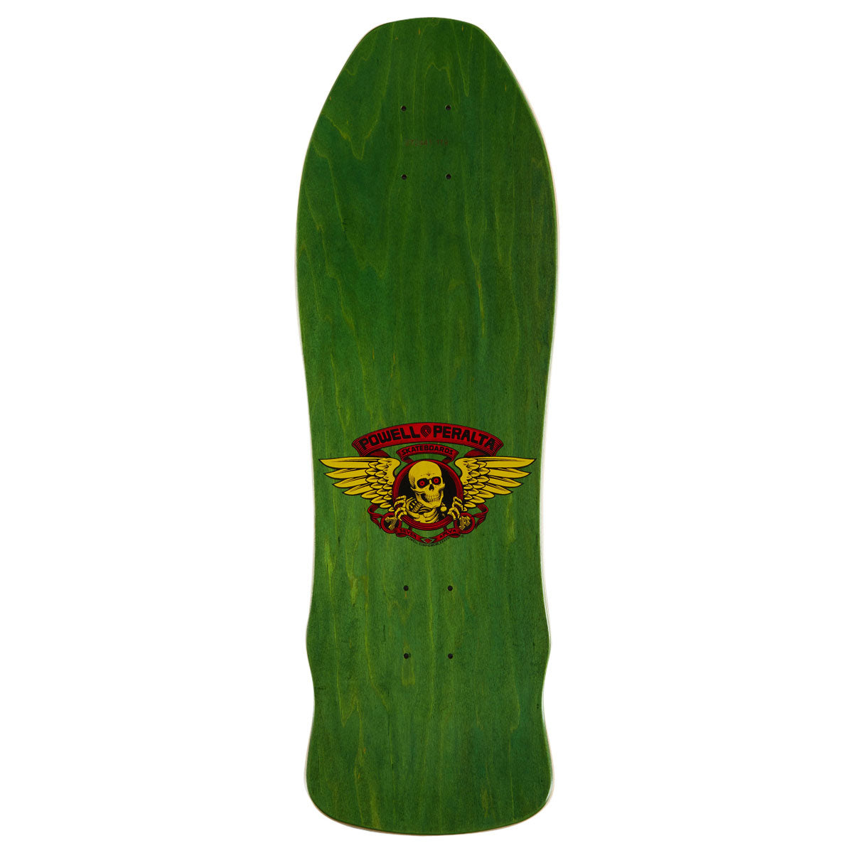 Powell-Peralta GeeGah Skull & Sword 11 Skateboard Deck - Green Veneer - 9.75"