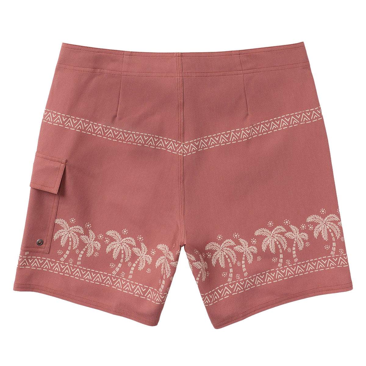 RVCA Exotica 17 Boardshorts - Burnt Red