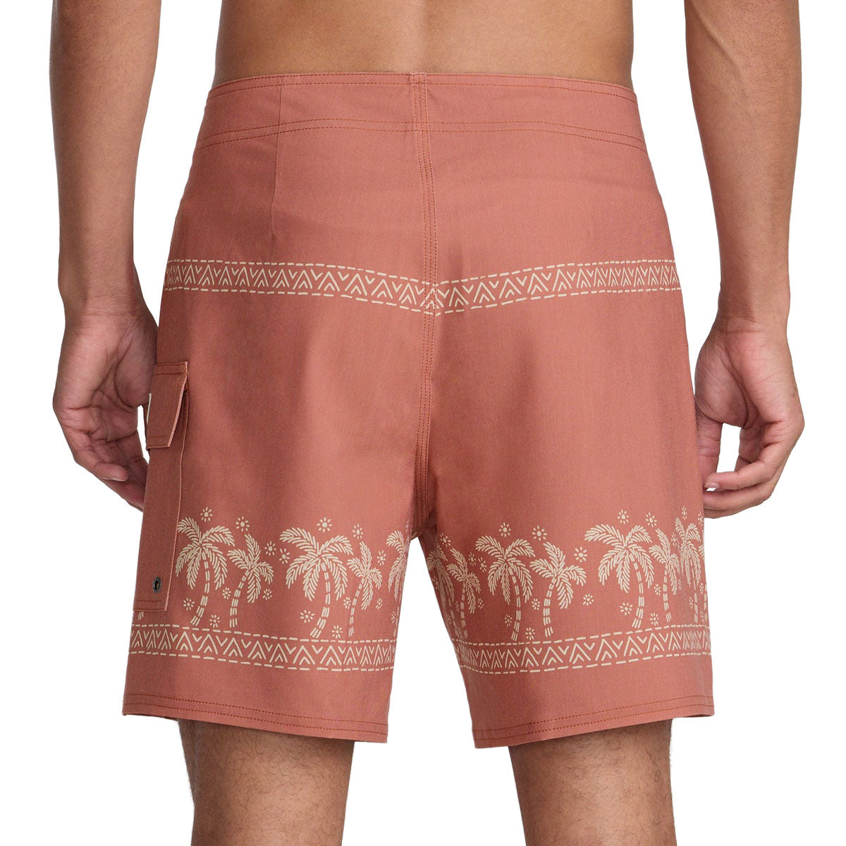RVCA Exotica 17 Boardshorts - Burnt Red