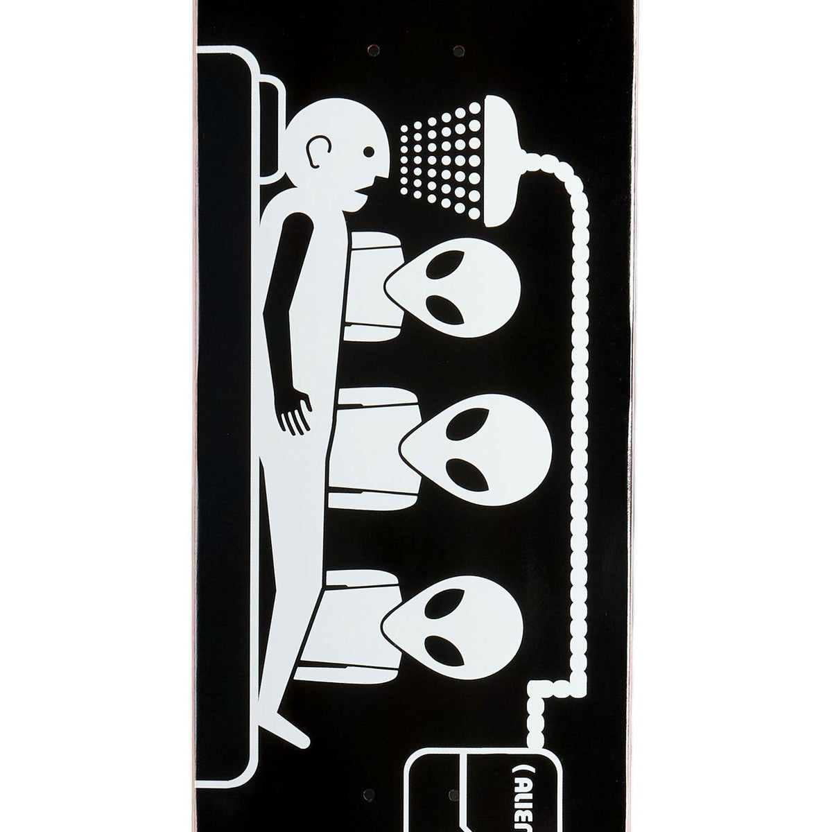 Alien Workshop Abduction Skateboard Complete - Black - 8.125"