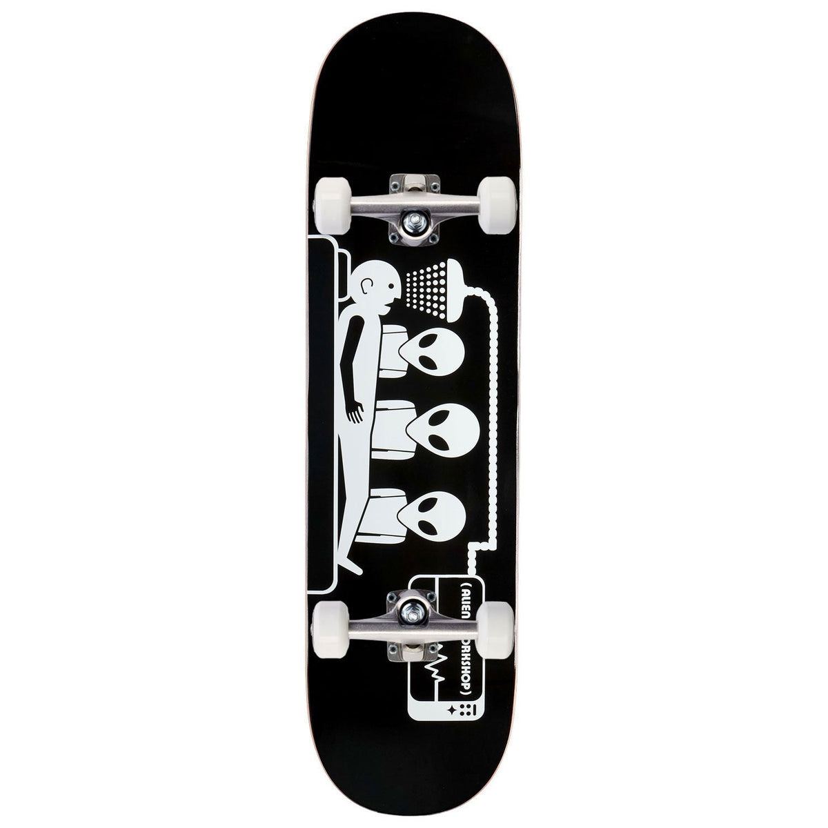 Alien Workshop Abduction Skateboard Complete - Black - 8.125"