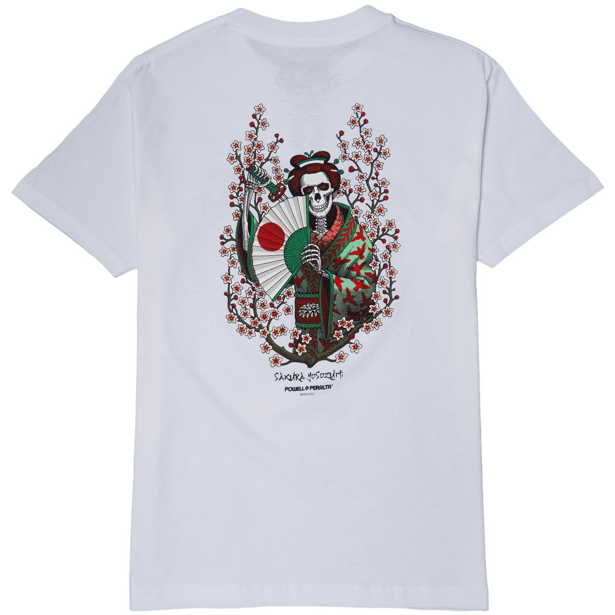 Powell-Peralta Sakura Yosozumi T-Shirt - White