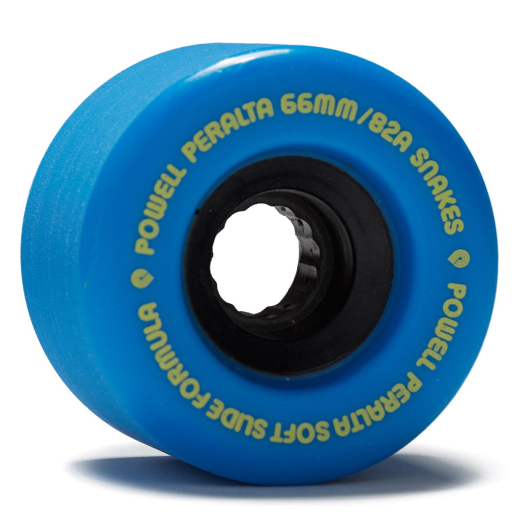 Powell-Peralta Snakes 82A Longboard Wheels - Blue - 66mm