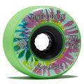 Powell-Peralta Downhill Byron Essert 75a Longboard Wheels - Green/Black Hub - 72mm