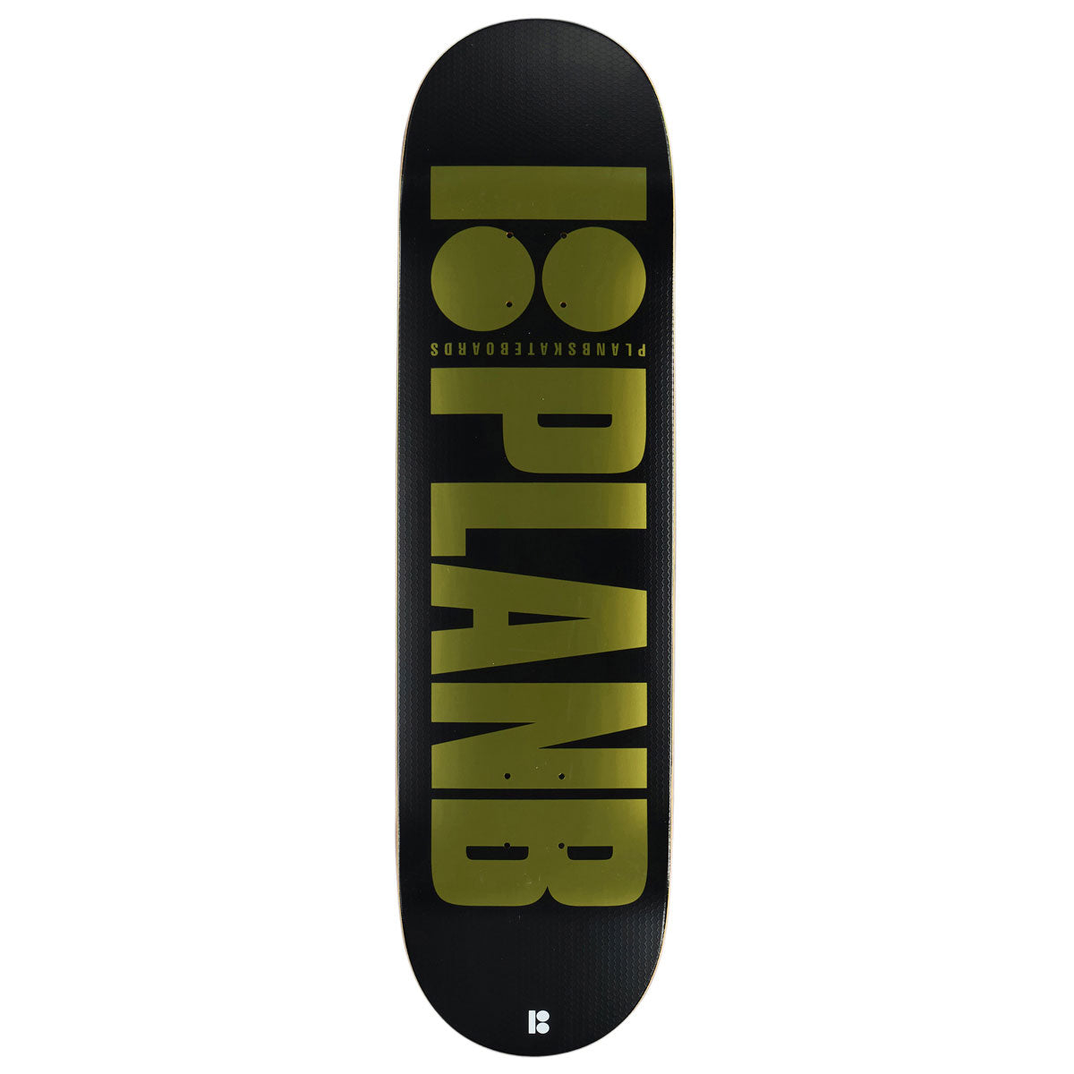 Plan B OG Skateboard Deck - Gold - 8.50"